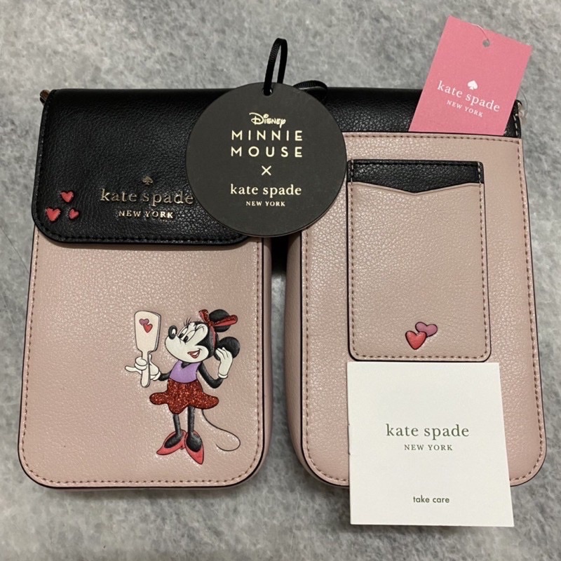 Kate spade crossbody phone bag x disney minnie mouse