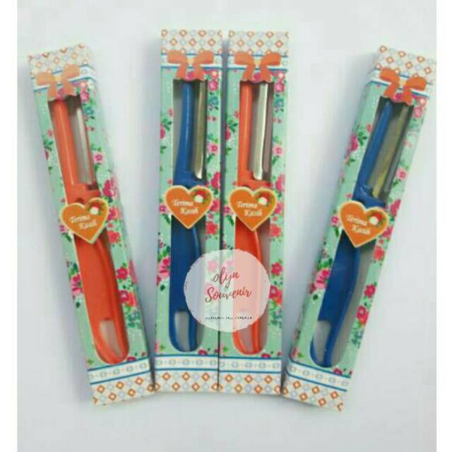 

Souvenir pisau buah 1pak isi 50pc