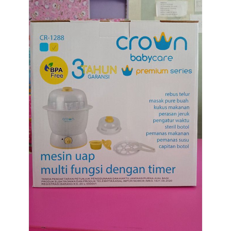 STERILIZER MULTIFUNGSI CROWN