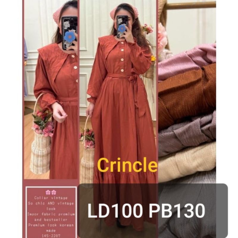 GAMIS KERAH KOREA POLOSAN DARI YUNA