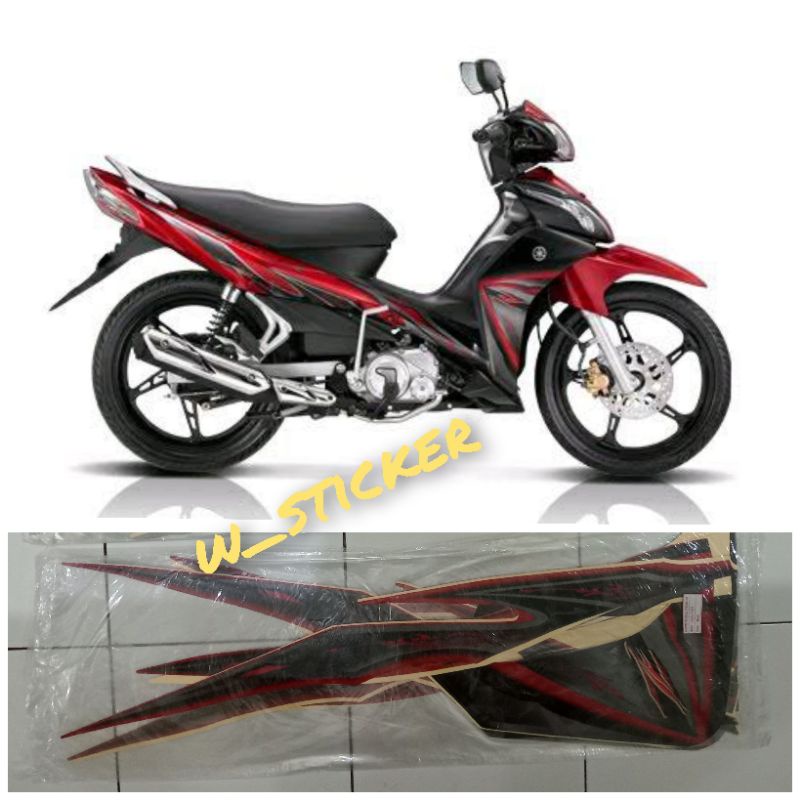Striping Jupiter Z 2010 Jupiter robot 2010 merah