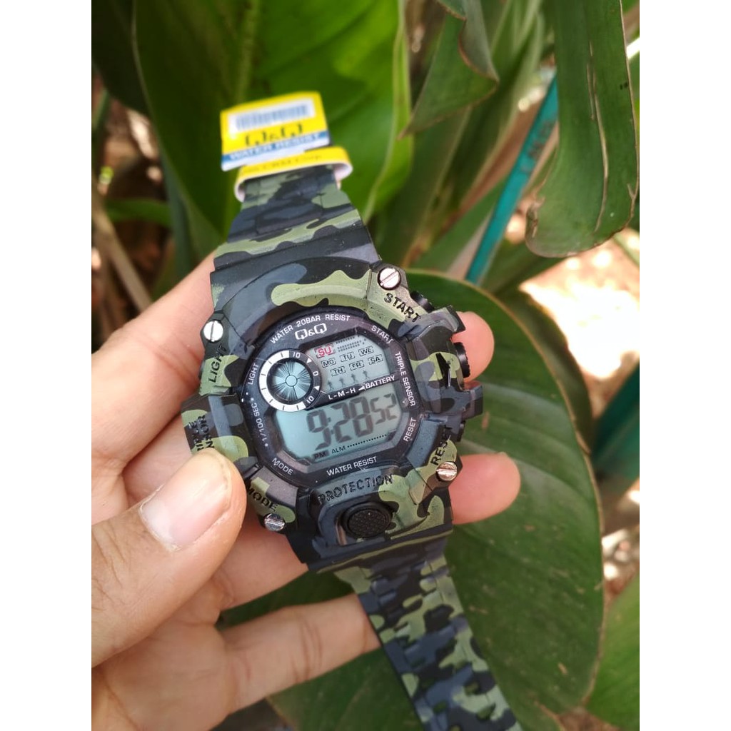 Jam Tangan QQ Army Sport