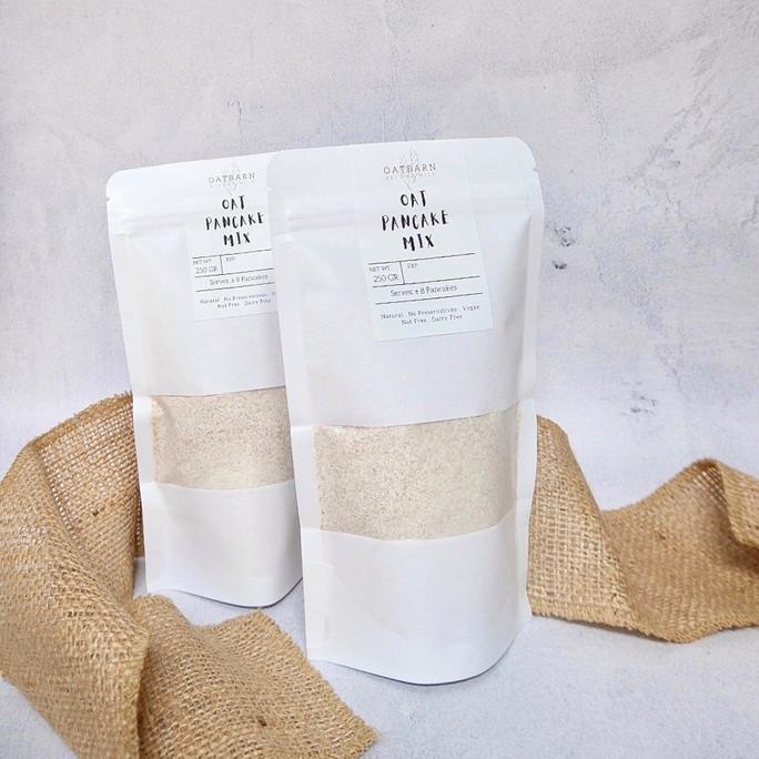

Oat Pancake Mix (Twin Package) Oatbarn | Premiks Pancake 2X250 Gram Sale
