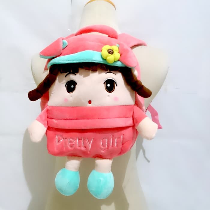 Unik Tas Ransel Pretty Girl Metoo Angela Korea Impor Terlaris