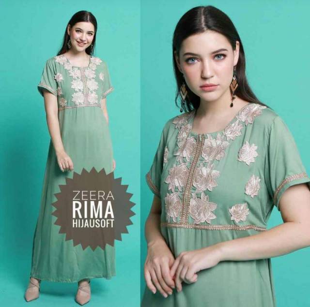 Daster arab Dress ZEERA RIMA Original Label
