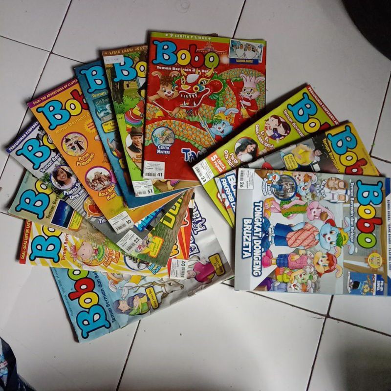 11 majalah bobo tahun 2010