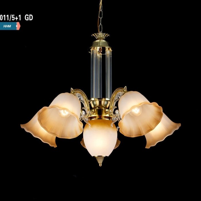 LAMPU GANTUNG/HIAS/BUNGA/MINIMALIS/CLASSIC 5+1