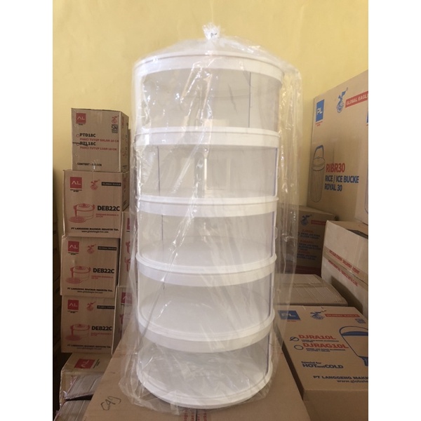 Rak Makanan/Tempat Penyimpanan Lauk Susun 5/Rak Tudung Saji Makanan Lauk