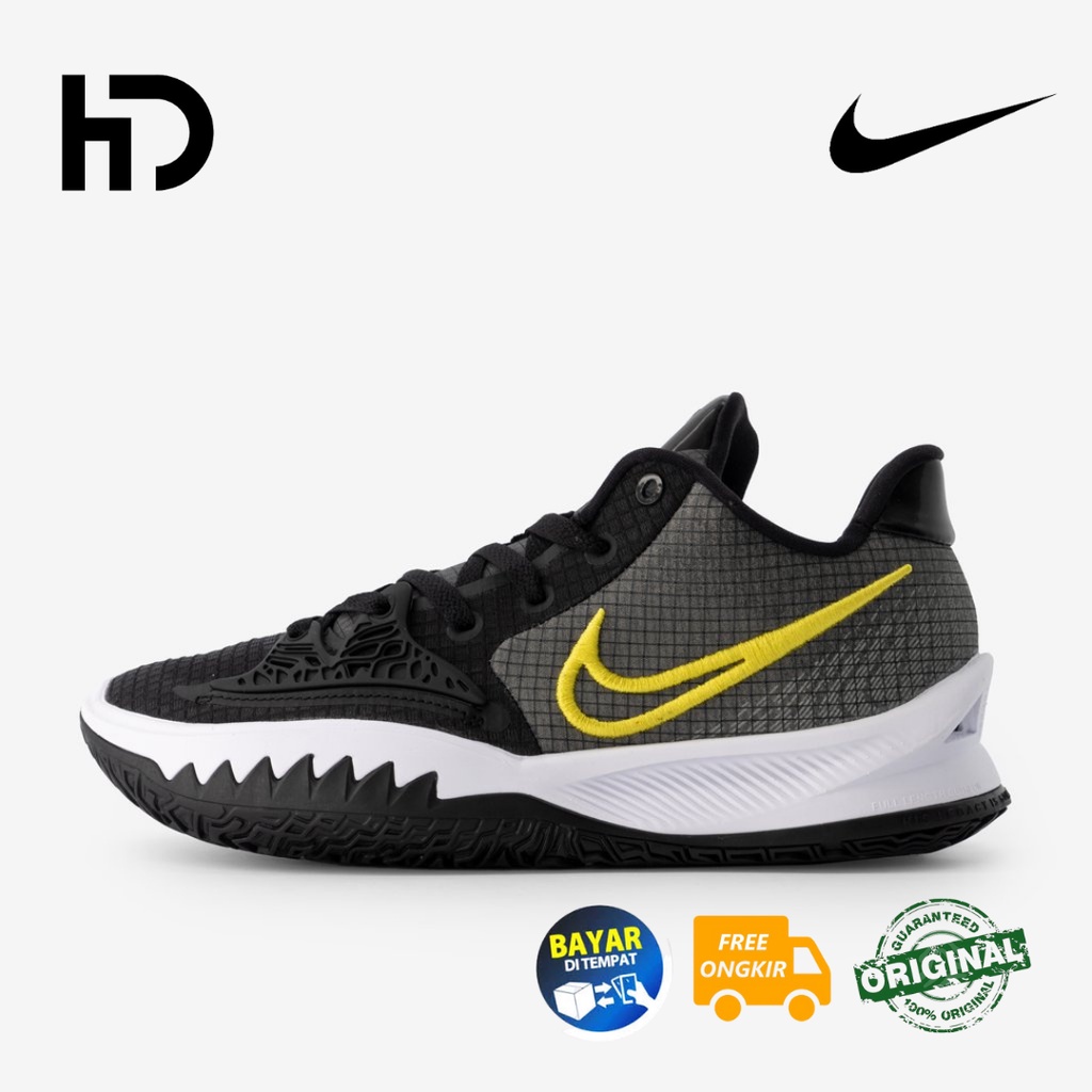 Sepatu Basket Nike Kyrie Low 4 EP 'Black Gold' Original CZ0105-001