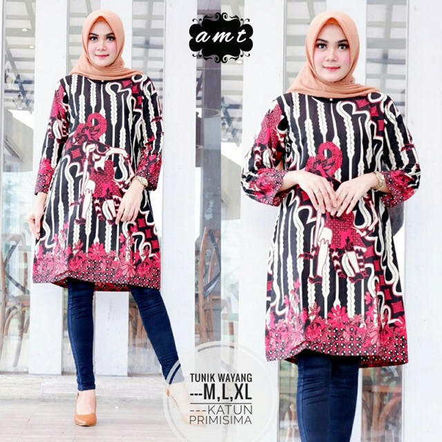 Tunik Batik Wayang