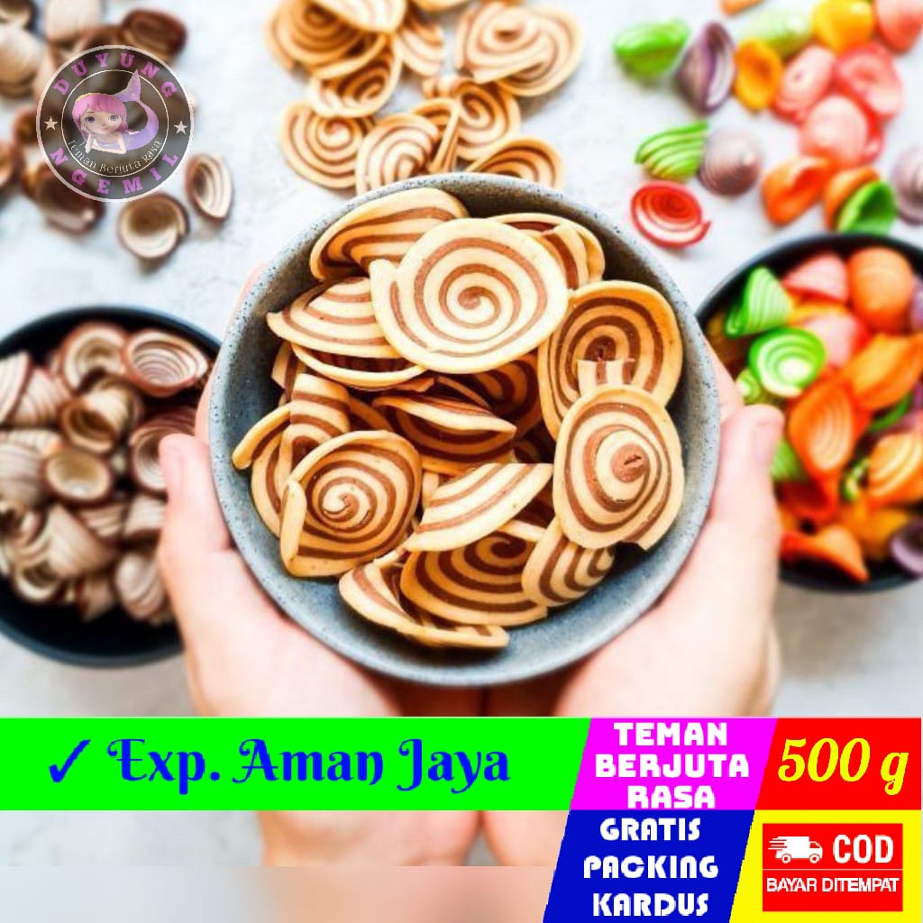 

Kuping Gajah Contong 500g Cream Coklat / Kuping Gajah Mini | Duyung Ngemil - makanan ringan snack kiloan jajanan jadul camilan termurah jajanan murah cemilan sehat Jajanan