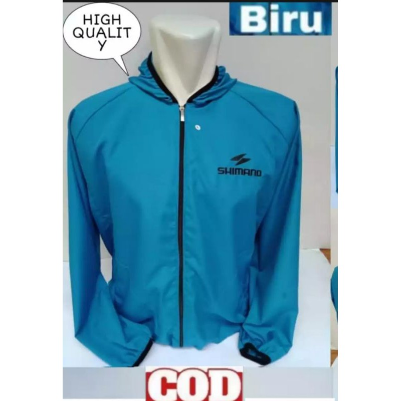 jaket parasut lari sepeda jumbo shimano XTR jaket olahraga pria dan wanita-4