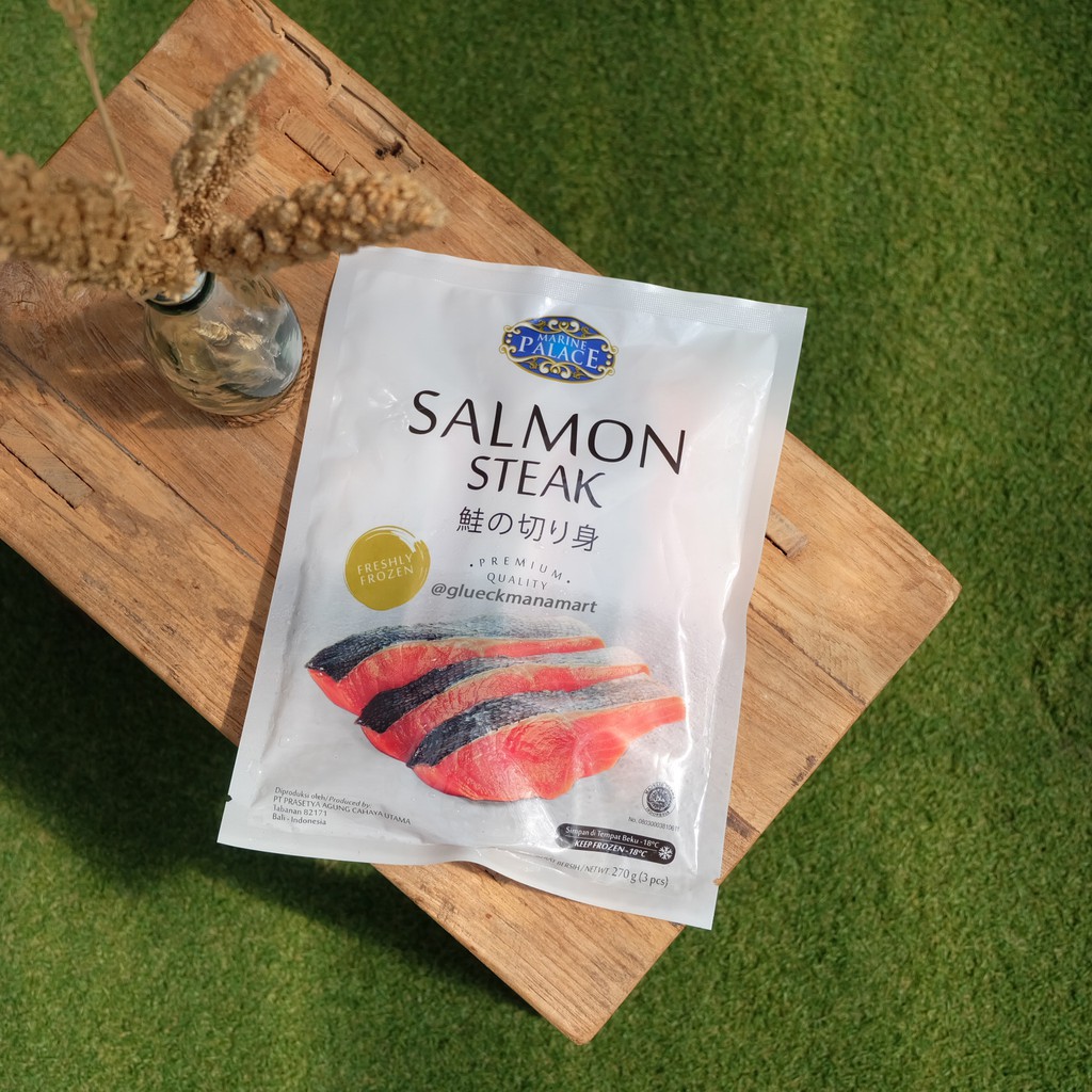 

Marine Palace Salmon Steak / Ikan salmon potong 270gr