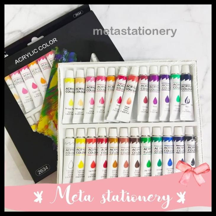 

BISA COD CAT ACRYLIC BAZIC ISI 24 WARNA TERBAIK 11