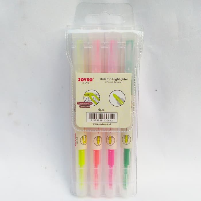 

Stabilo Joyko Dual Tip Highligther HL-53 Set