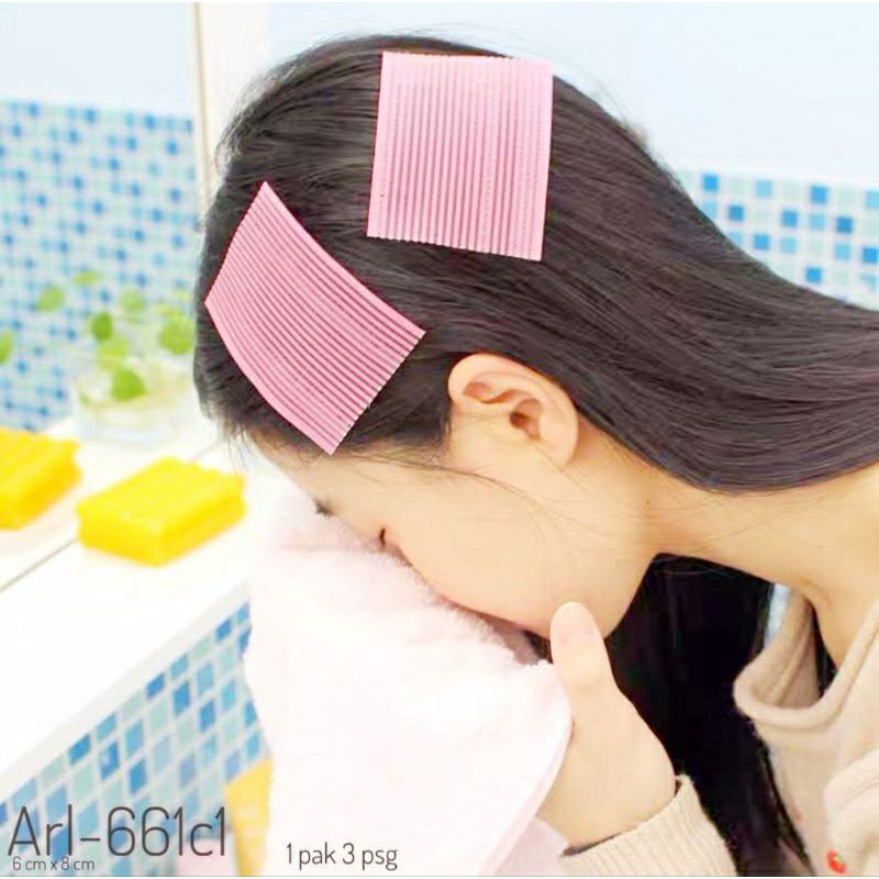 ~ PIYOSHI08 ~ Penahan Poni Fringe Hair Pad Perekat Rambut AF161