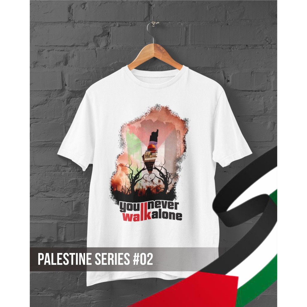 (DISTRO) KAOS PALESTINA PRIA - KAOS PALESTINA WANITA LENGAN PANJANG