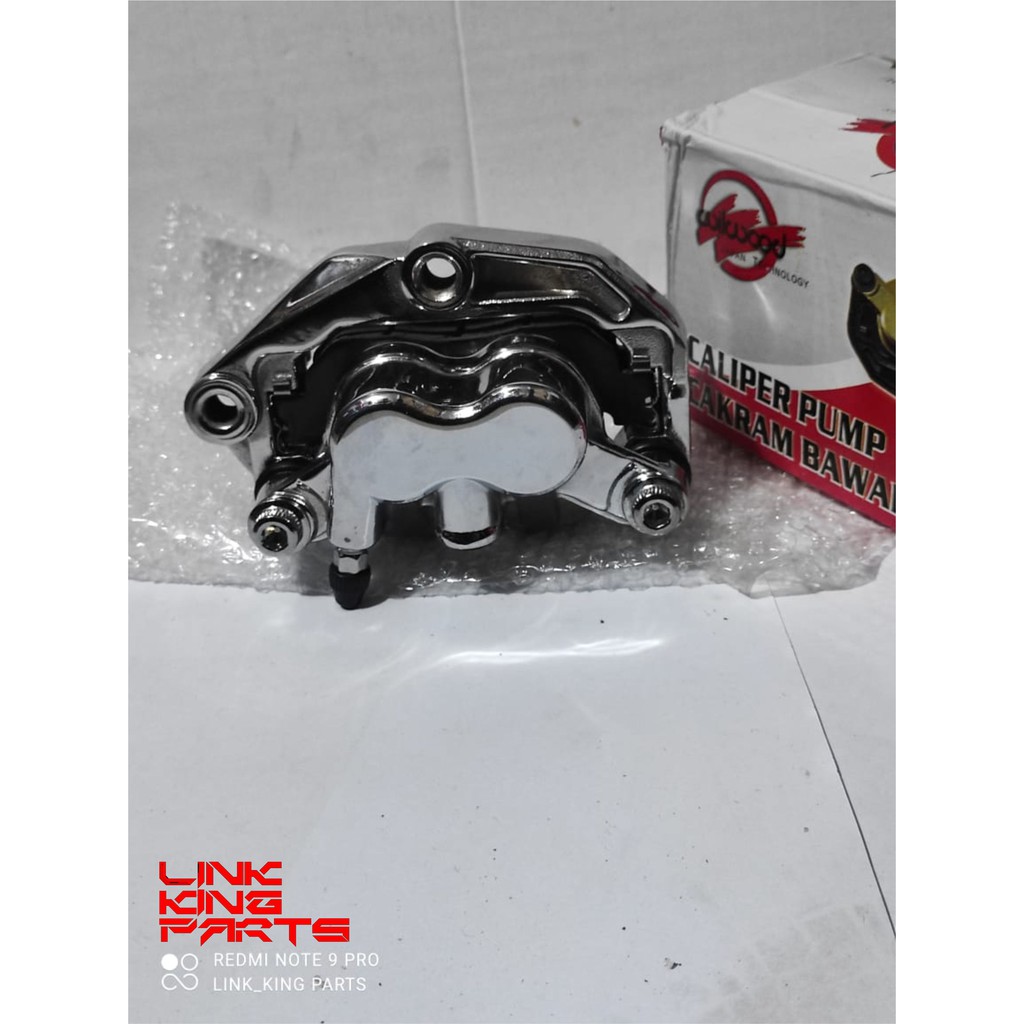 CALIPER RX KING NEW CHROME CAKRAM BAWAH RX KING NEW JUPITER F1ZR CHROME