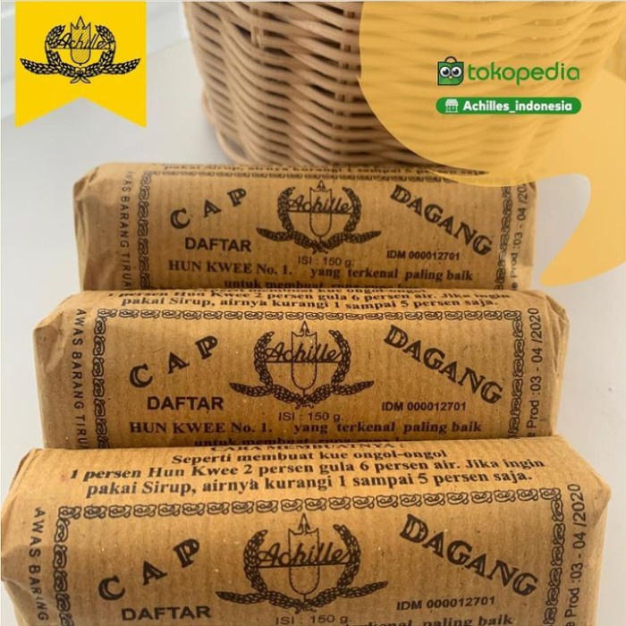 

Tepung Hunkwee Achilles Cap Dagang 150 gr/ Hunkwe/ Hun kwe