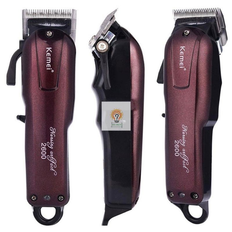 Kemei KM-2600 Professional Rechargeable Eletric Hair Clipper Cordless Alat Cukur Rambut