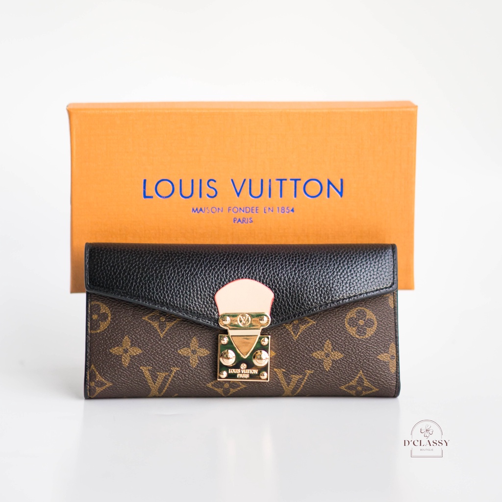 DOMPET WANITA LOUIS VUITTON PARIS LONG 2 IN 1 - LV-62006/1003#