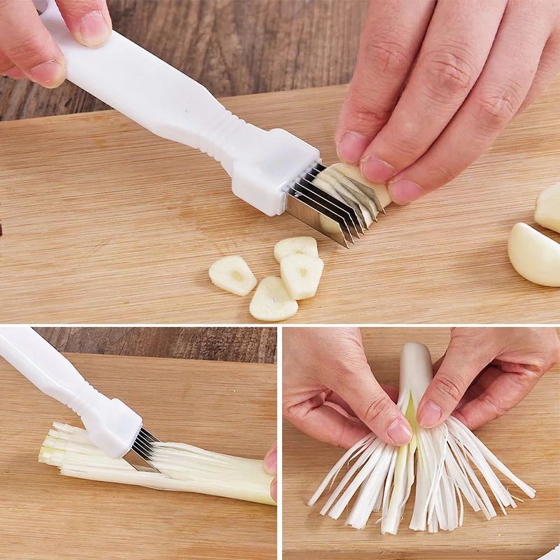 PISAU PEMOTONG PENCACAH DAUN BAWANG PRAKTIS / LEEK SLICER