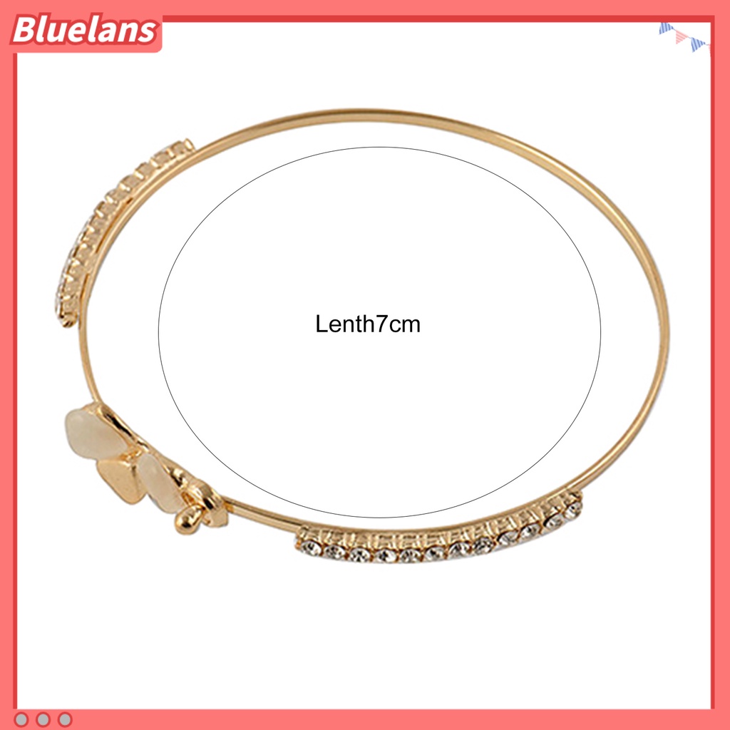 Bluelans Women Bracelet Stylish Love Heart Shapes Alloy Women Chain Bracelet