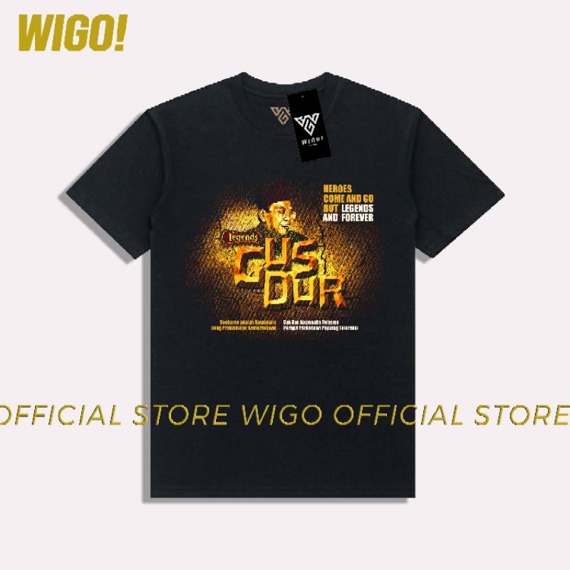 Kaos Legends Gus Dur Original Tshirt Wigo Official Store