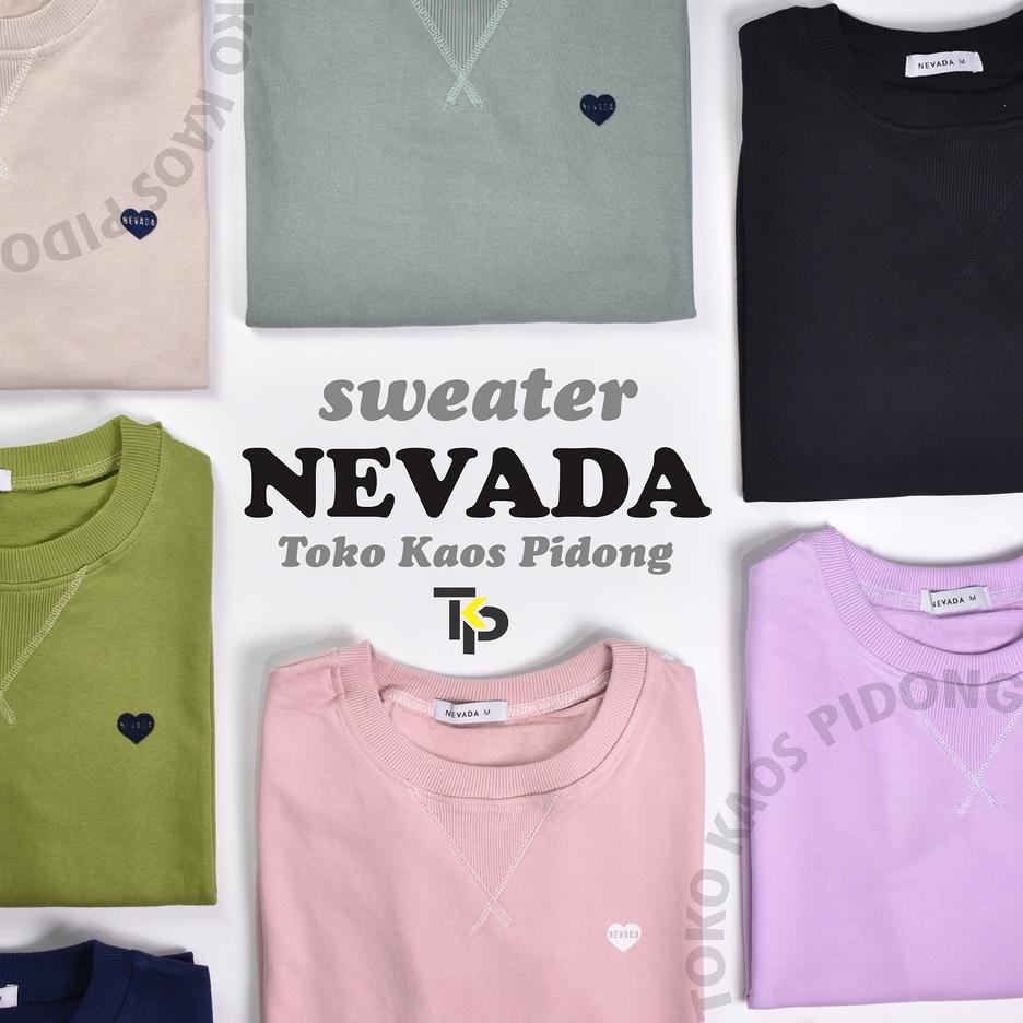 {TRK.12My22ᴰ} Baju Sweater sweter sweeter switter suiter switer nevada polos remaja dewasa cewe cewe