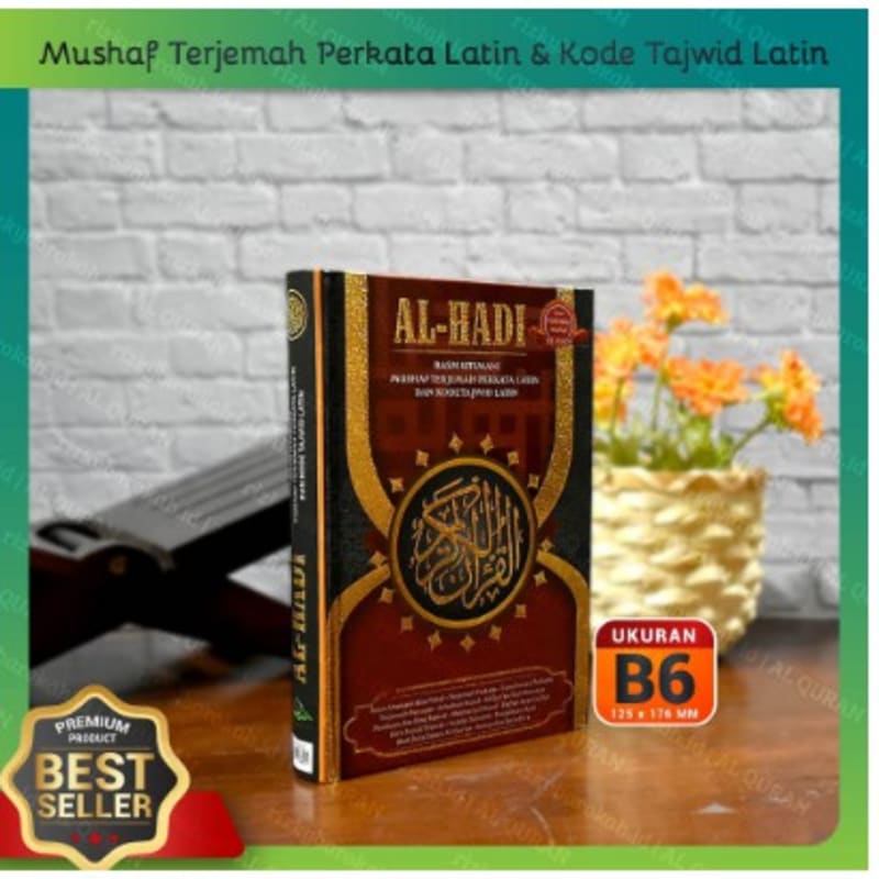 NEW Bisa COD - Al Quran Al Hadi Terjemah Perkata Latin Tajwid B6 - Al Quran Tafsir Perkata Tajwid