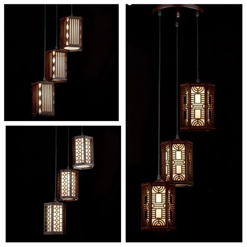 Lampu Gantung Minimalis 3 In 1 Model Korea Lampu Hias Lampu Gantung Minimalis 3 In 1 Model Korea Lampu Hias