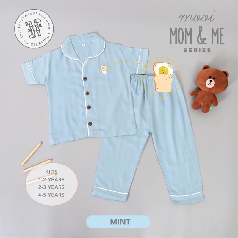 MOOI Baju Tidur Ibu &amp; Anak  / Piama / Piyama Mom &amp; Me