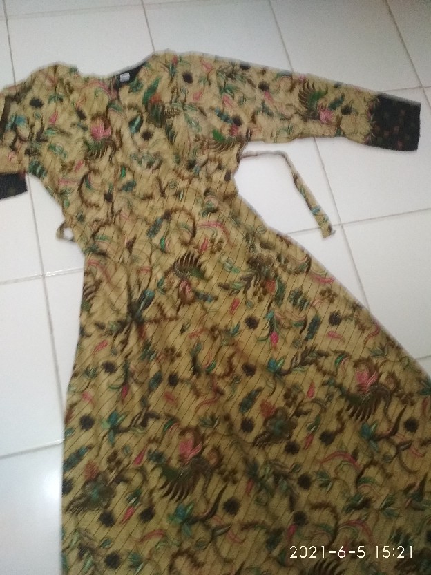 Ms Gamis Batik Sriwedari Maxi Bumil/busui Katun Sogan Allsize & Jumbo