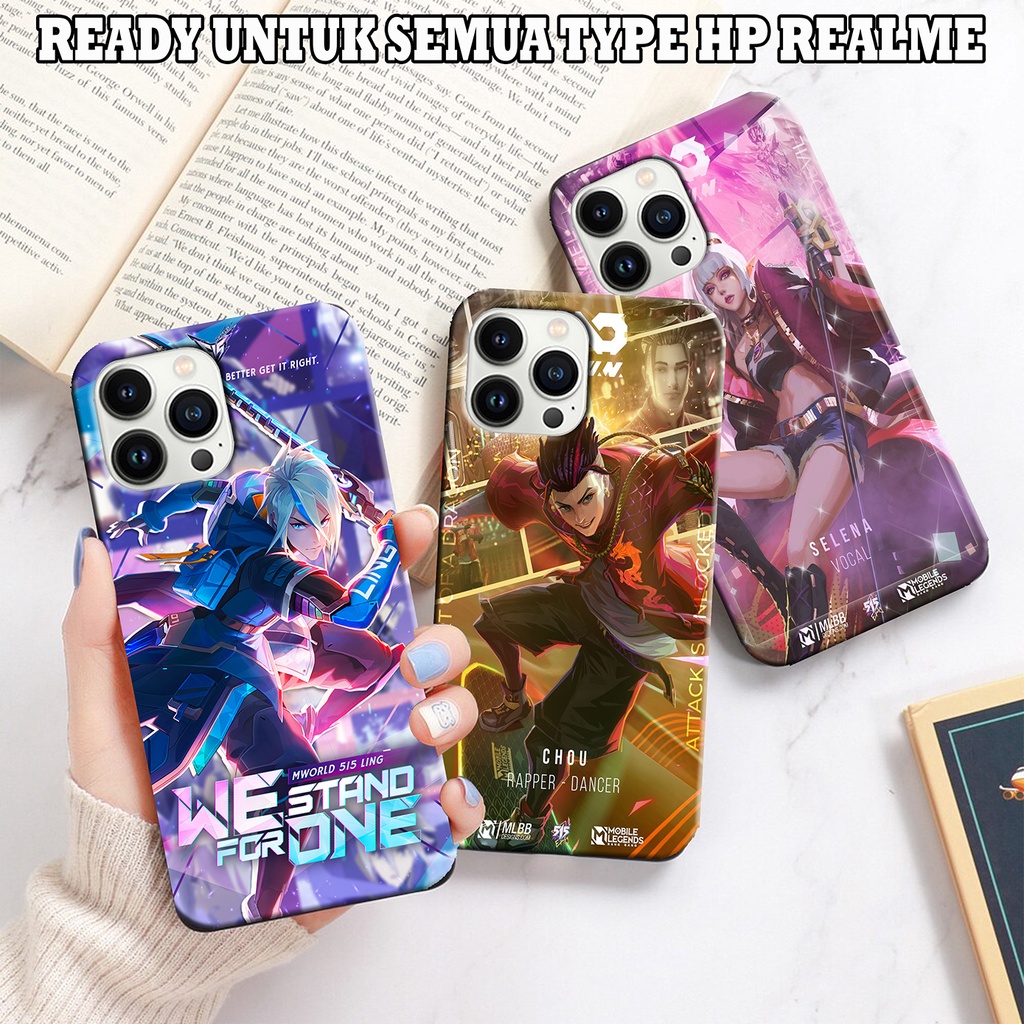 Case Hardcase 3D fullprint case hp MOBILE LEGENDS Realme 5 5s 5i C21Y C11 C15 C35 9 Pro Narzo 50 8i 