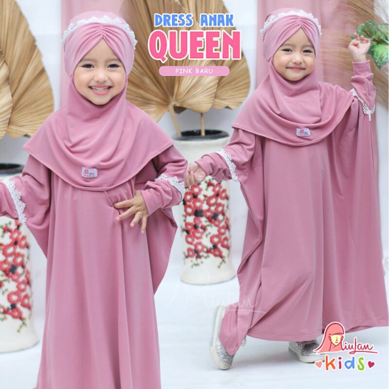 Dress Muslim Anak QUEEN | MiuLan Kids