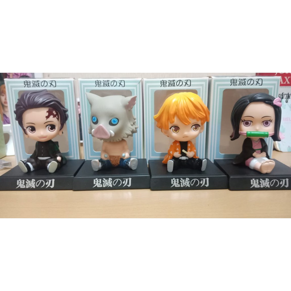 Pajangan Mobil Dashboard BobbleHead Kimetsu No Yaiba Demon Slayer / Koleksi FIGURE  TANJIRO NESUKO