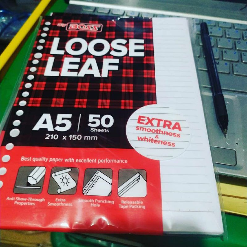 

Loose Leaf A5 BIG BOSS 50 Lembar