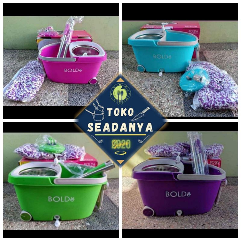 PEL SUPER MOP BOLDE DELUXE pel wadah bolde pel super mop bolde pel tempat bolde alat pel serbaguna