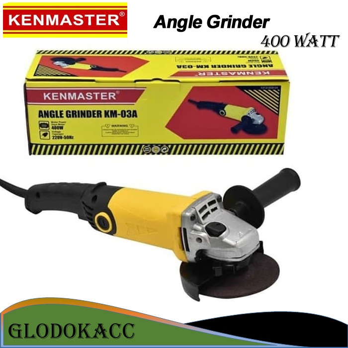 Mesin Gerinda Tangan Listrik / Kenmaster Angle Gerinder KM-03A