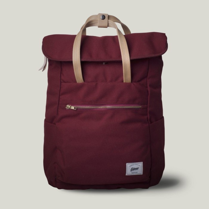 Tas Punggung Bigmo Vienna Maroon Original Murah Ransel