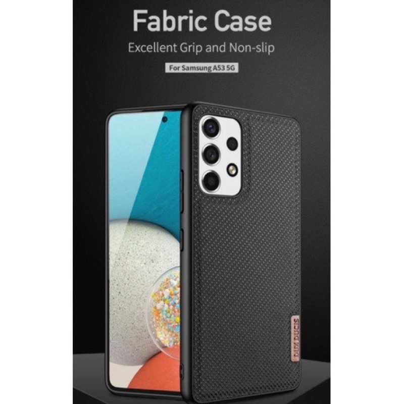 SAMSUNG A33 5G/A53 5G /A73 5G SOFTCASE DUX DUCIS FINO NYLON COVER SOFT CASE