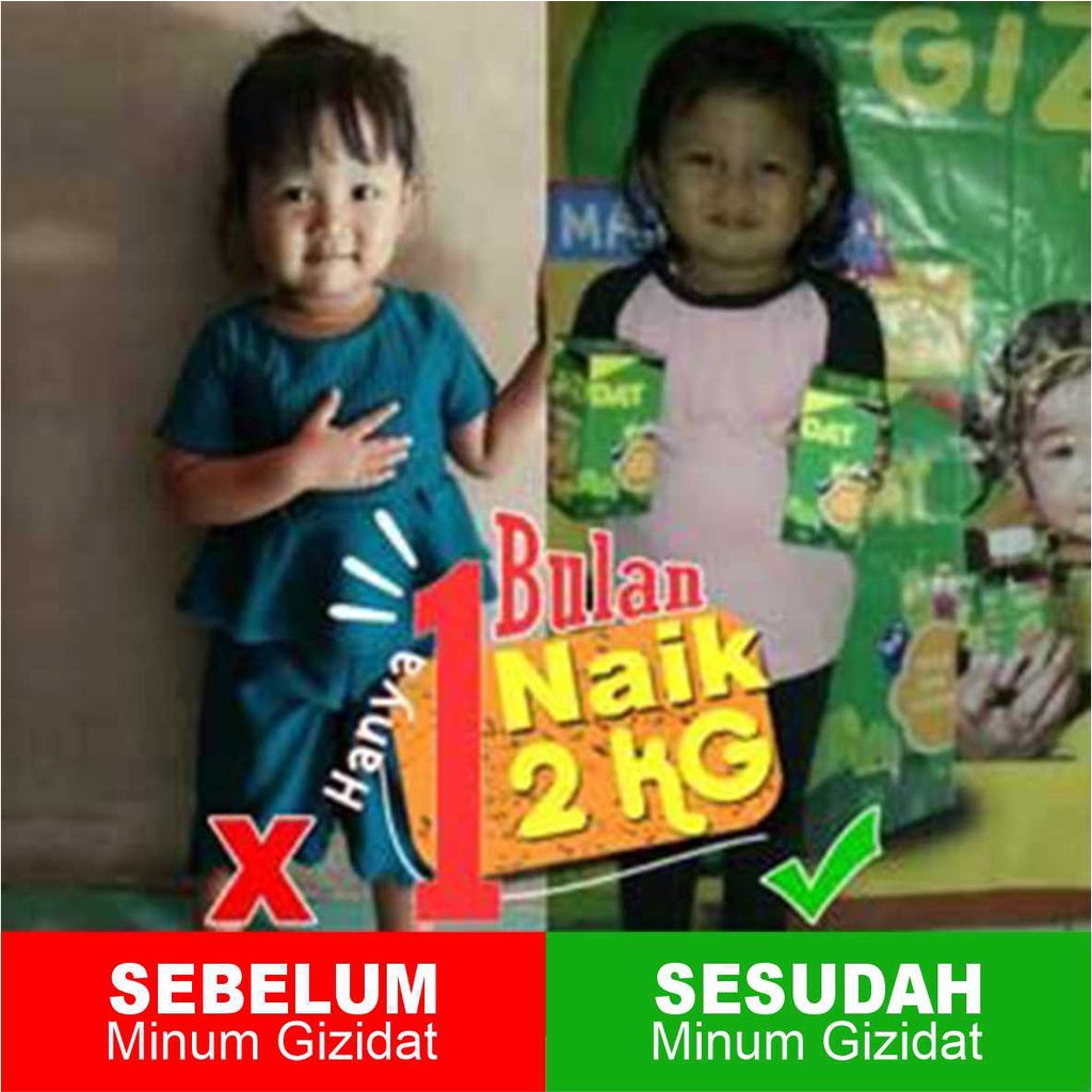 GIZIDAT AGEN 50 BOTOL