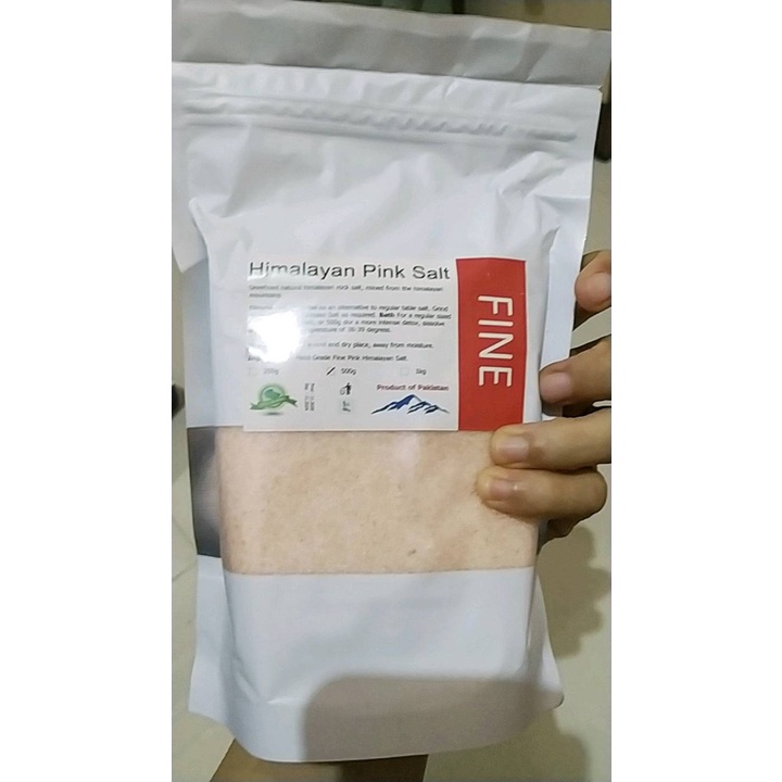 Garam Himalaya 500 gr - Natural Himalayan Pink Rock Salt - Himsalt