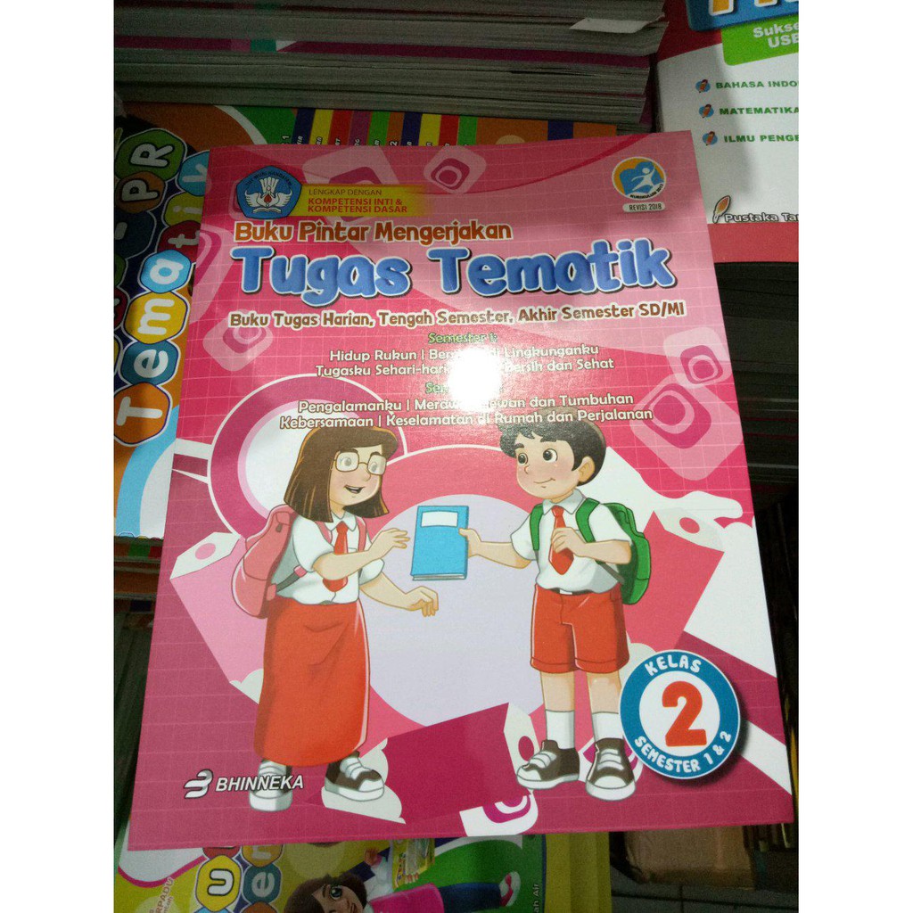 Jual buku Tugas Tematik Kelas 2 SD.  .Buku Soal Soal Tematik Kelas 2 SD Edisi Revisi.