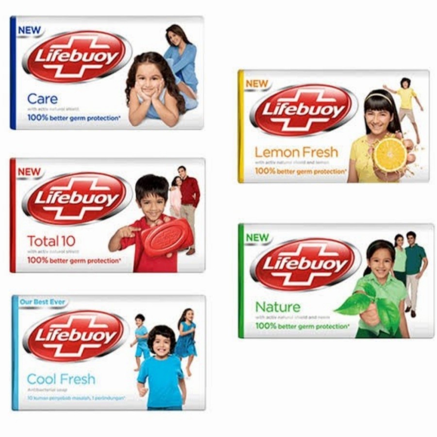 sabun lifebuoy batang 75gr lefboy sabun mandi
