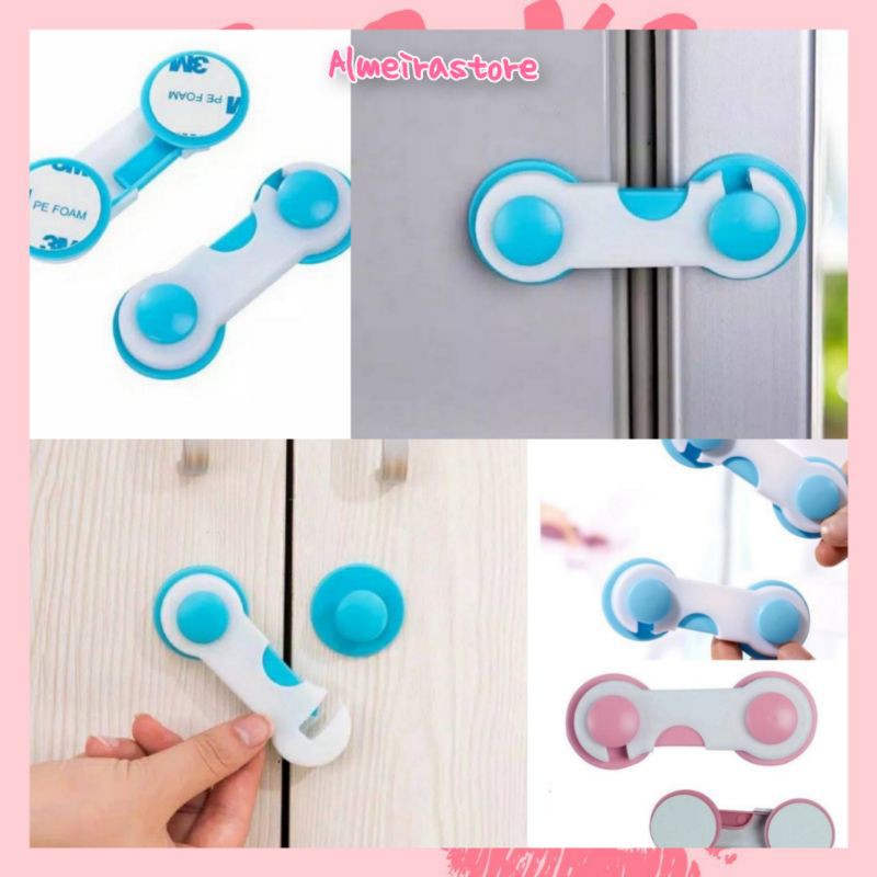 Pengaman Laci Lemari / Pengunci Lemari Dari Bayi / Baby Safety Lock