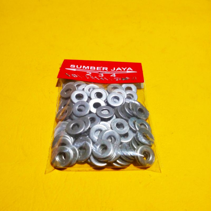 Ring plat M4 / 4 mm ISI 100 PCS TERMURAH