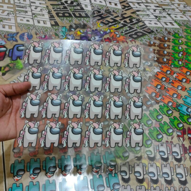 

Jasa Print & Cutting Polyflex PVC Printable Berbagai ukuran Sablon Kao, masker dll (MIN 10- 36 logo)