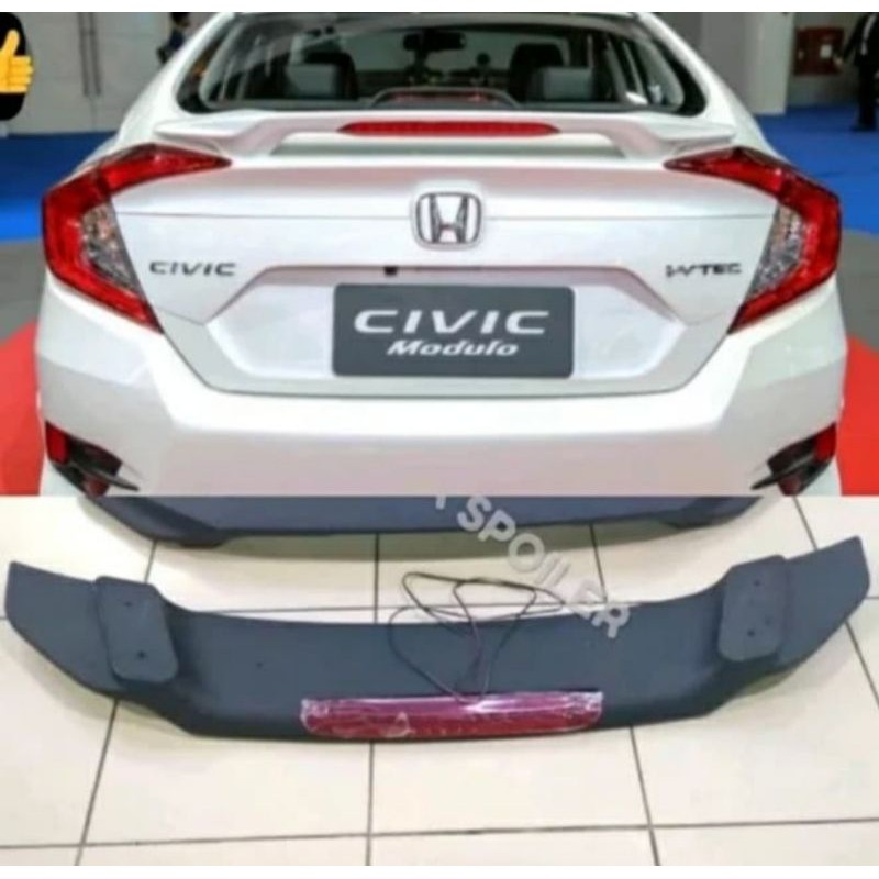 Spoiler Civic turbo sedan