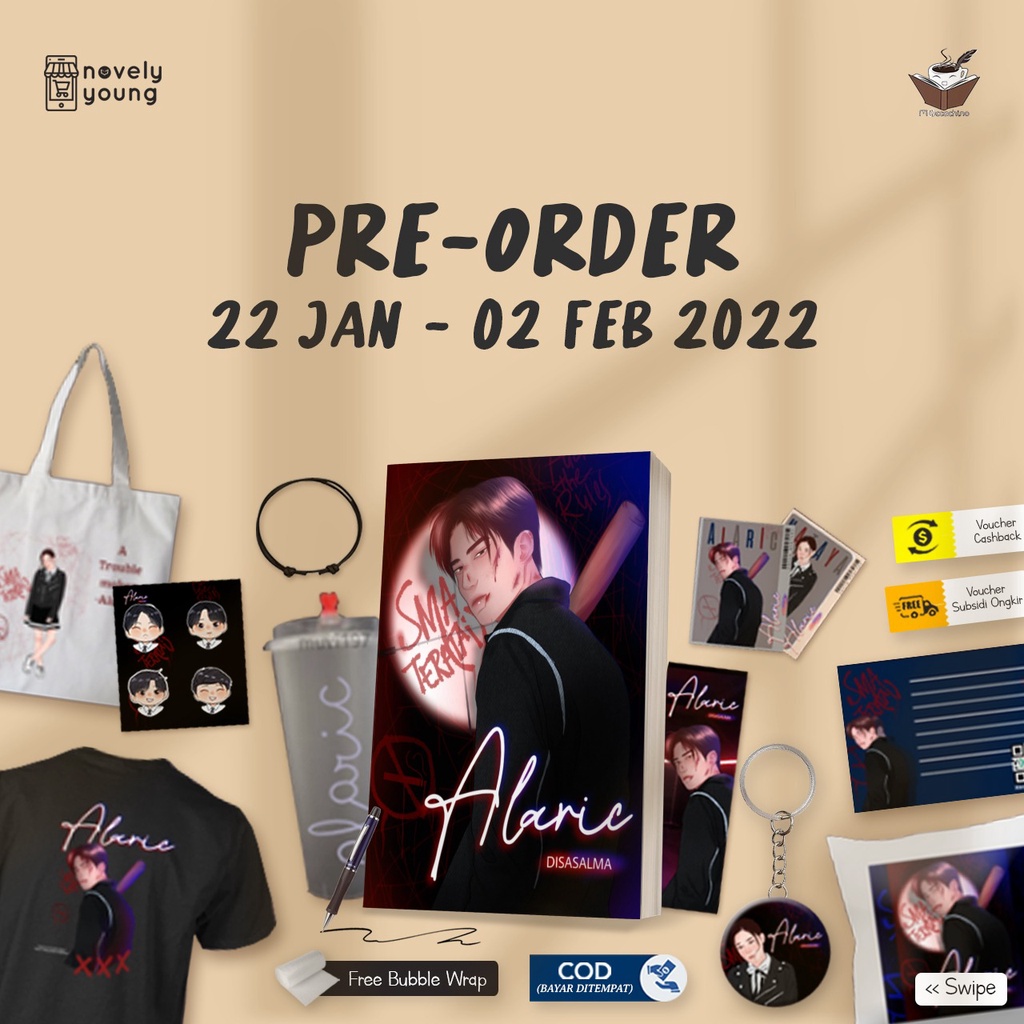 Novel Alaric by Disa Salma.